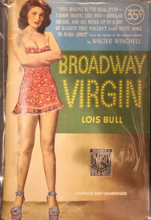 Broadway Virgin, Diversey Popular Novels No. 1, photographed by its owner