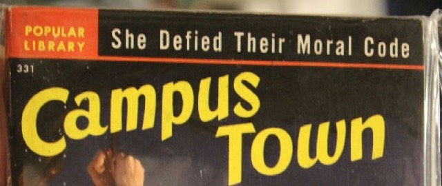 Campus Town, Popular Library 331, title band, photographed by its owner